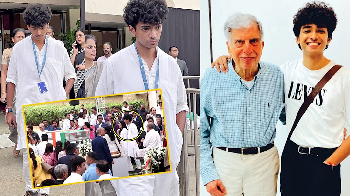 Ratan Tataji's Assistant And Dear Friend Shantanu Naidu BROKEN At Ratan Tata Last Rites
