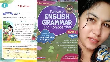 Class-2nd Lesson-5 (Adjectives) Everyday English grammar and composition #video #solution #english