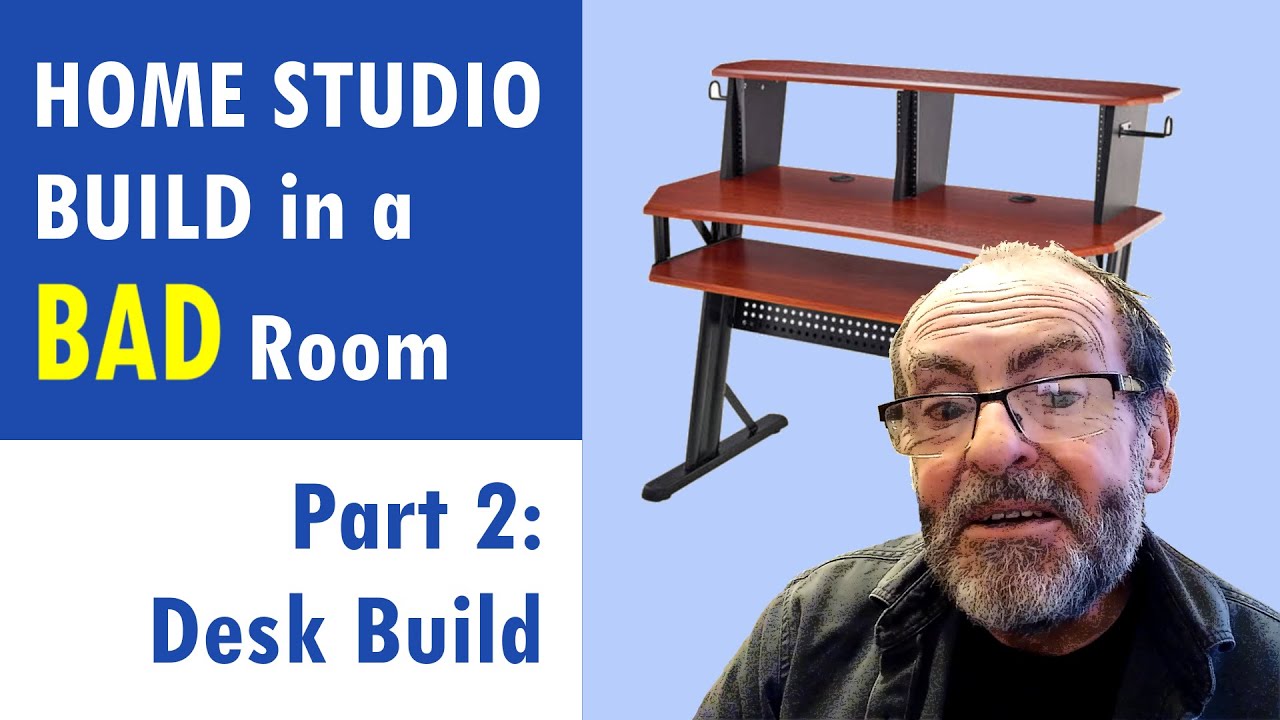 Thomann Millennium SD-120 Studio Desk build and review. Home Studio Build part 2