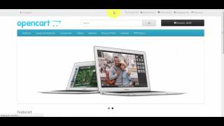 How to Install Cendo Furniture Responsive Opencart Theme 