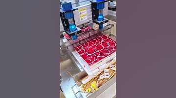 Ultrasonic cake cutting machine #ultrasonic #cake #ultrasonicmachine #machine