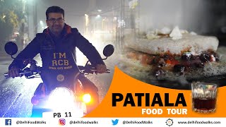 PATIALA Food Tour | Tasty CHANA KULCHA + Best Paneer Pakoda + FORMULA Chai + Patiala PEG screenshot 3