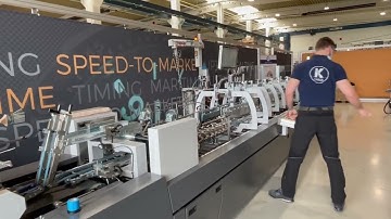 NEW! Smallest format boxes produced on KAMA FlexFold 52i