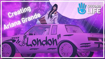 I Created Ariana Grande In The Metaverse! | Second Life