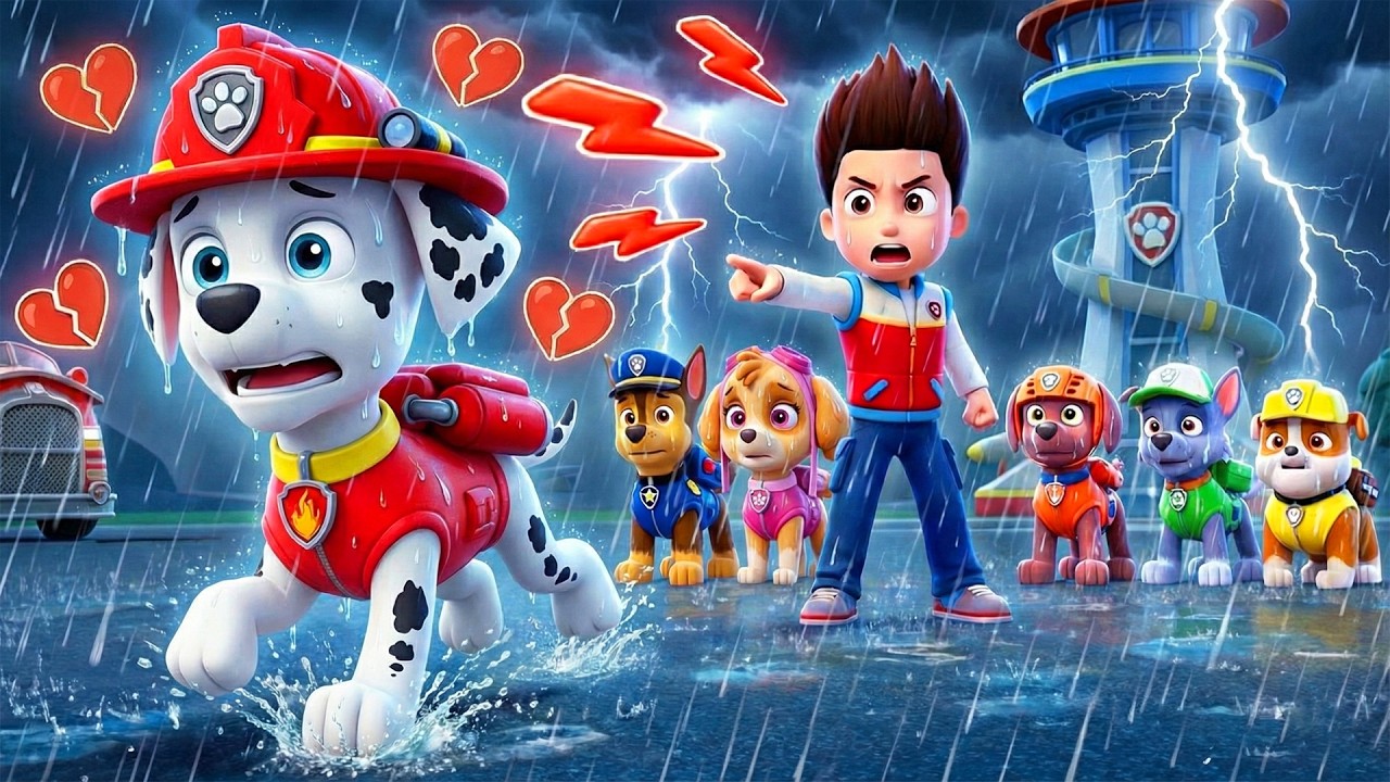 ¿Qué hizo mal Marshall? ¿Los traicionó? ¡Una verdad impactante! | PAw PatRol en Español | Rainbow 3