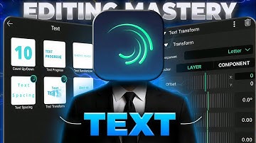 Alight Motion Water Wipe Text Animation 🔥 | Create Pro-Level Liquid Text Effect on Mobile ✓ ! 