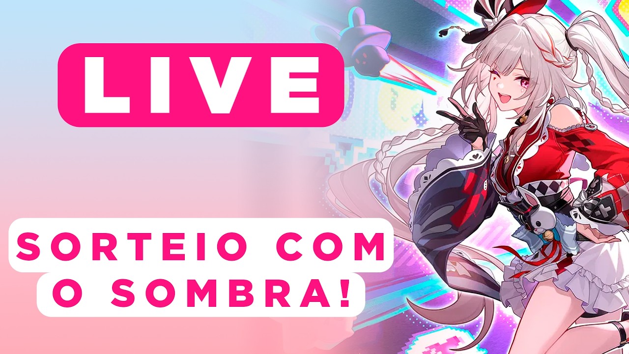 🔴 SORTEIO COM O SOMBRA! ❗️pix ❗️sombra ❗️discord