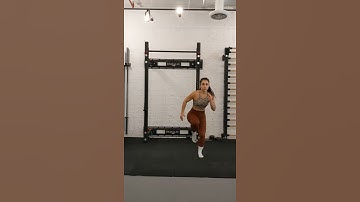 Lateral bound to single leg hop