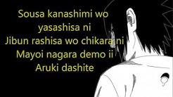 Naruto - Kanashimi Wo Yasashisani Lyrics  - Durasi: 3:59. 