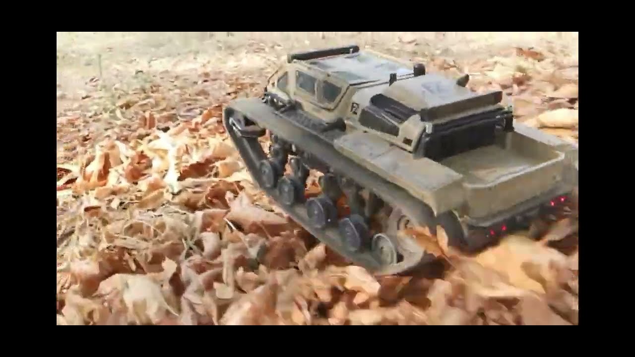 JJRC Ripsaw First testrun - YouTube