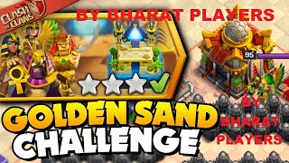 Easily 3 Star Golden Sand and 3-Starry Nights Challenge (Clash of Clans)