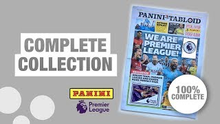 Panini Tabloid 2018- Complete Collection Showcase 100% Complete