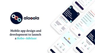 alooola - Mobile app design and DriveWealth integration to launch Robo-Advisor screenshot 1