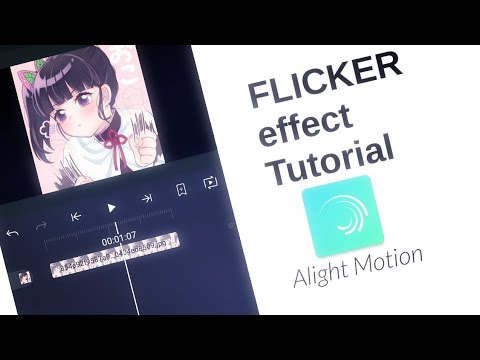 How to add Flicker Effect - Alight motion