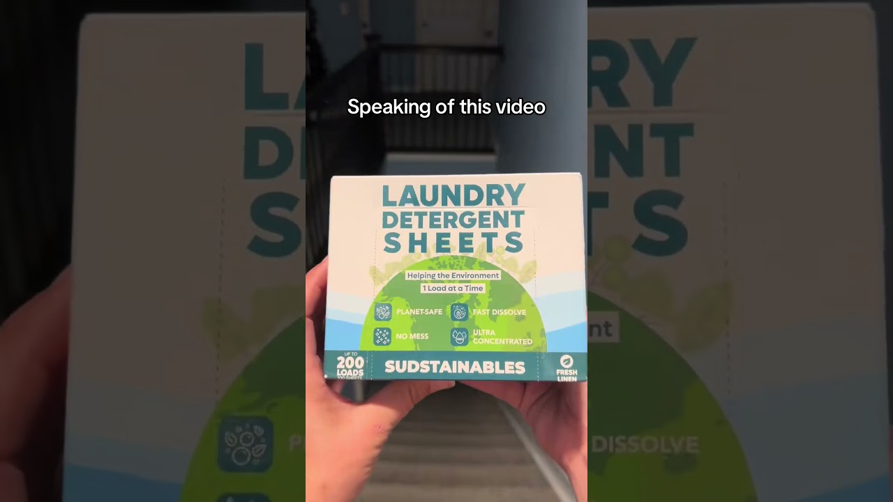 Clean Laundry Secrets Unveiled! Efficient Detergent Sheets