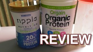 Ripple VEGAN Protein Powder VS Orgain Protein Powder WHICH IS BETTER REVIEW