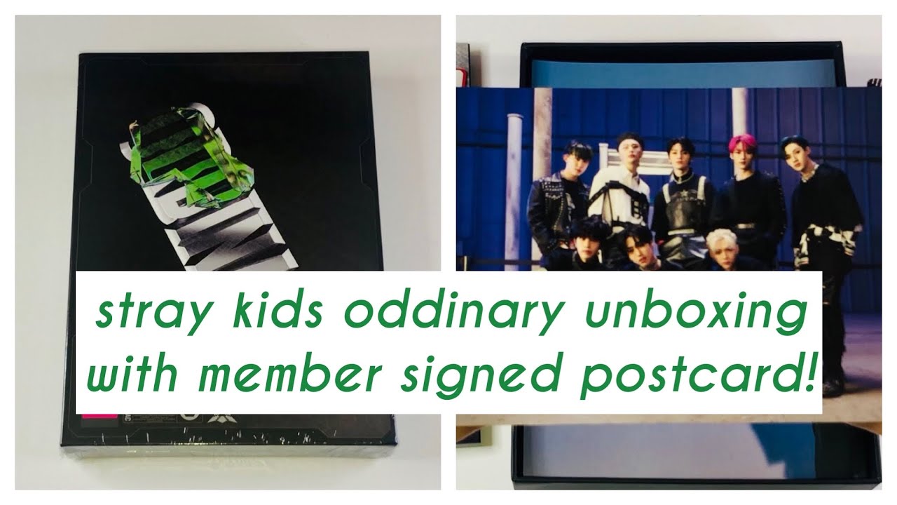 ✨ UNBOXING ✨ STRAY KIDS - ODDINARY (FRANKENSTEIN VERSION) (with