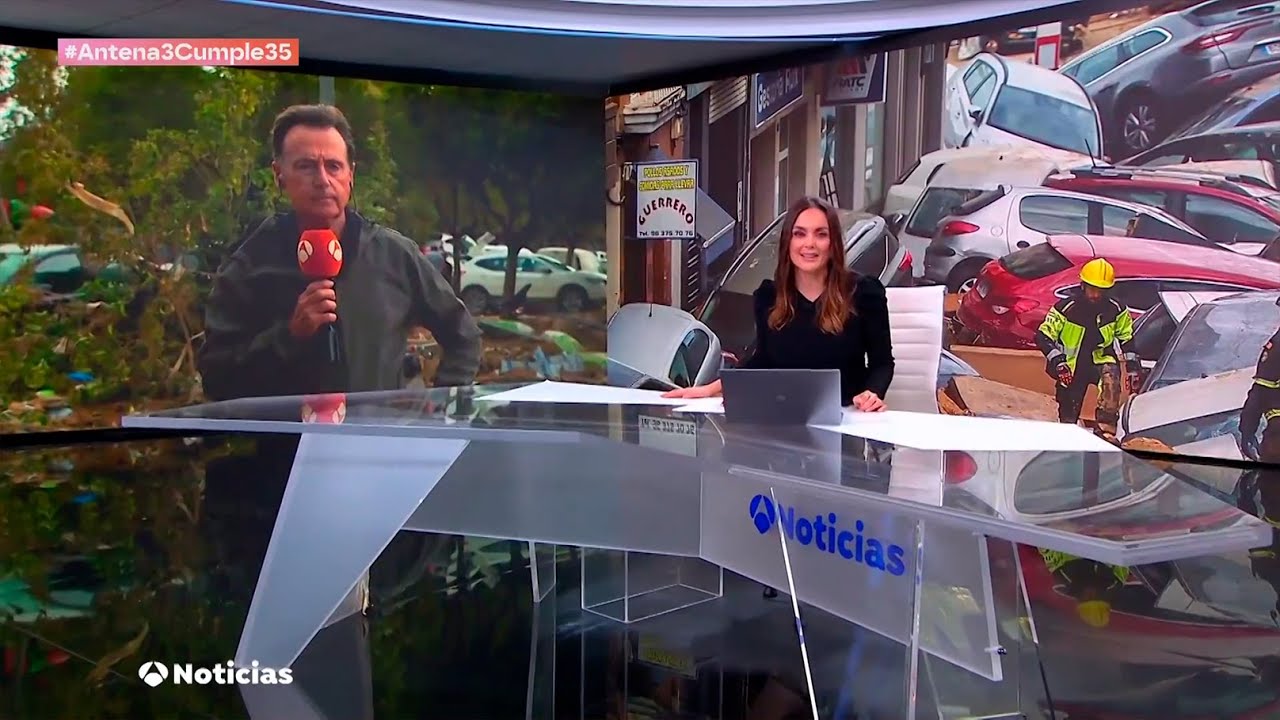 Antena 3 noticias cubriendo la última hora | 35 años cumpliendo contigo