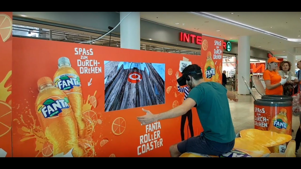 Fanta | Promo Campaign with VR Roller Coaster by ARLOOPA - YouTube