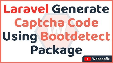 Laravel Generate Captcha Code Using Bootdetect Package | Laravel Captcha Tutorial | Captcha Simple