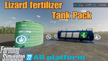 Lizard Fertilizer Tank Pack / mod for all platforms on FS 22