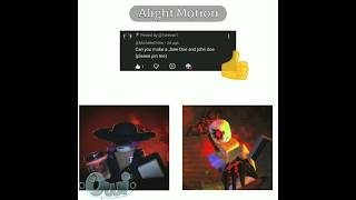 request to @MichelleD-k6e   #johnjane#forsakenroblox#animation#ytshort#edit
