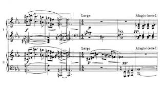 Holst: Los planetas (The planets). II - Venus. Partitura reducida a dos pianos