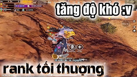 PUBG Mobile - Game Đấu Với Nhiều Pha Solo Squad Cực Gay Cấn Trong Rank Tối Thượng