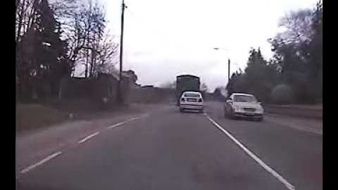 Overtaking on continuous white line 2