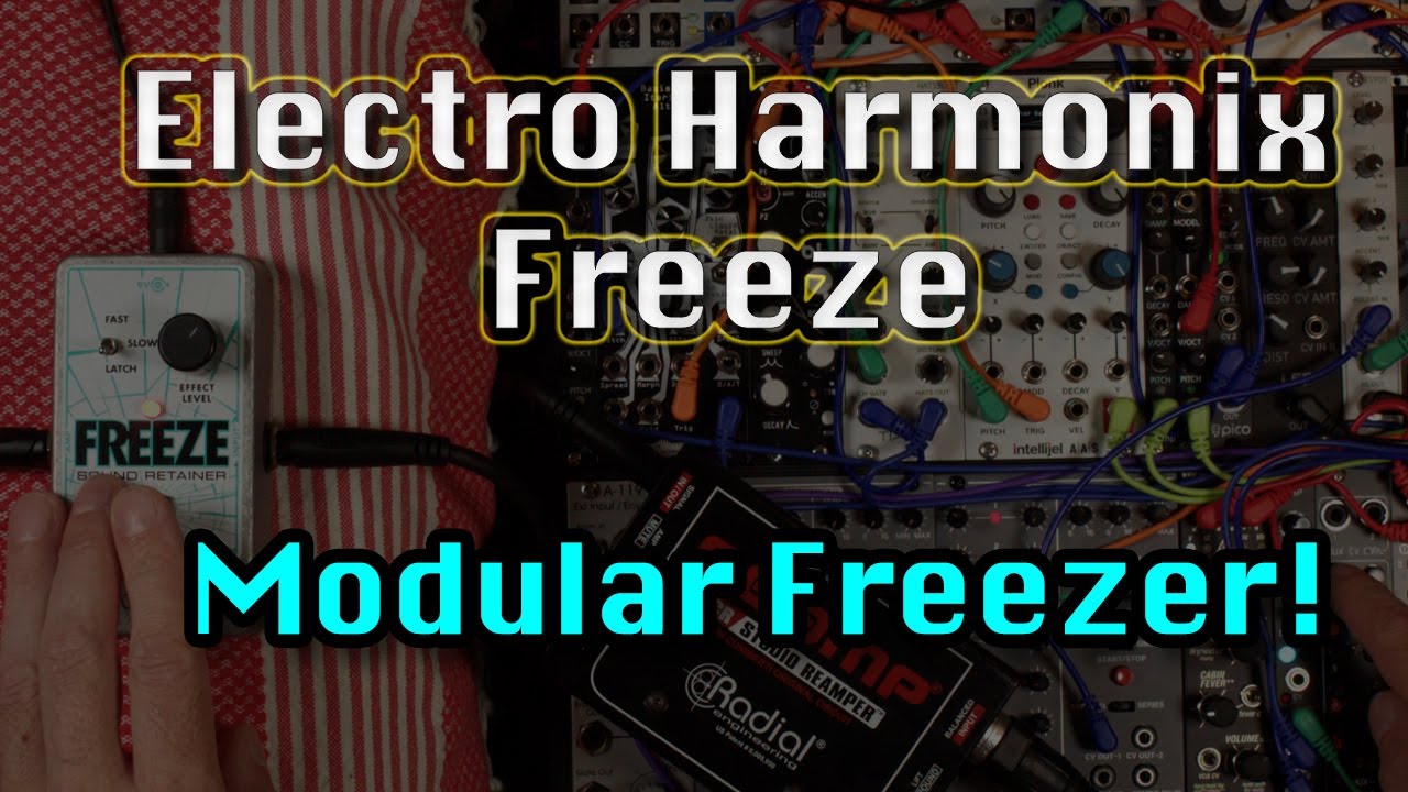 ❄️ Electro Harmonix Freeze goes Modular ❄️ 🎧 (no talking