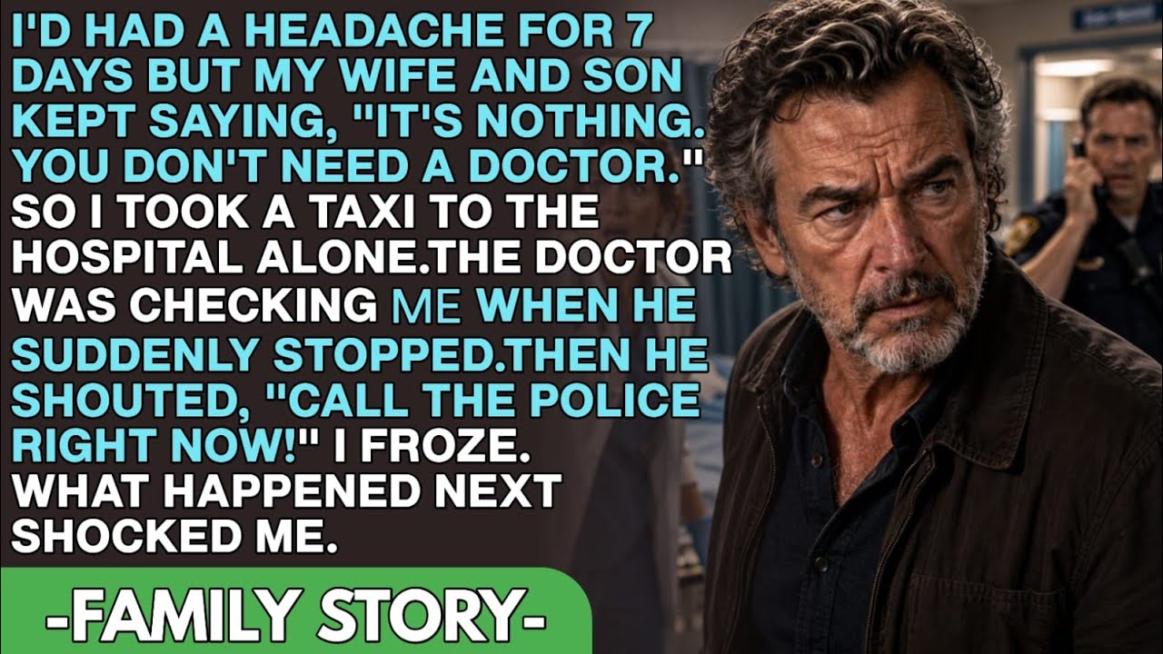 My Head Hurt For 7 Days. My Wife And Son Said I Was Fine. Then I Went To The Hospital Alone...