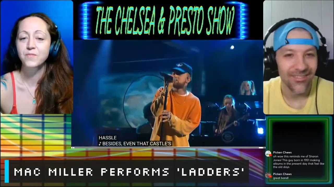 Mac Miller "Ladders" Live (Reaction) The Chelsea and Presto Show 