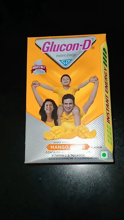 Trying Glucon-D Mango š„ Blast Flavour #shorts