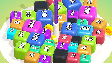 Merge Blocks 3D - All Levels Gameplay Android, iOS