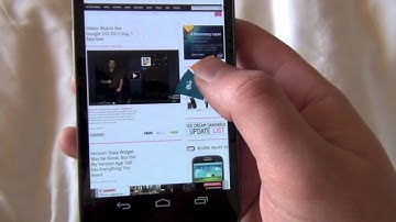 Android 4.1 Jelly Bean Tip:  Browser Quick Controls