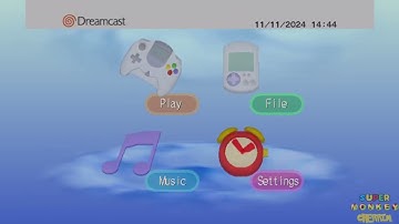Sega Dreamcast Menu in 2024 (Flycast)