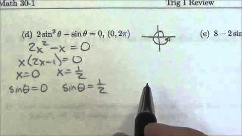 Math 30-1 Trig I Review #16d