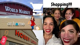 Vlog#9 - Un Sabado de compras con mis hermanas 👯‍♀️, + shopping 🛒🛍