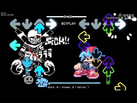 Undertale Ink Sans Phase 3 SHANGHAIVANIA But Without Delay