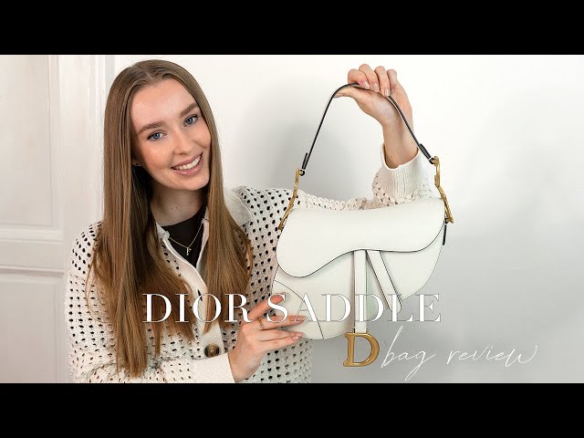 Dior SADDLE BAG white – TASTE THE LUXE
