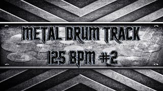 Rammstein Style Metal Drum Track 125 BPM (HQ,HD) chords