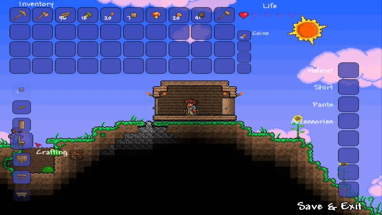 Terraria part 1 sunflowers don't work... YouTube