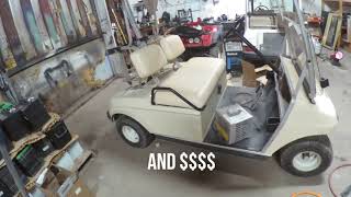 1987 Club Car DS Electric golf cart to mini truck conversion project, what  do you think? (not sure if this post counts)