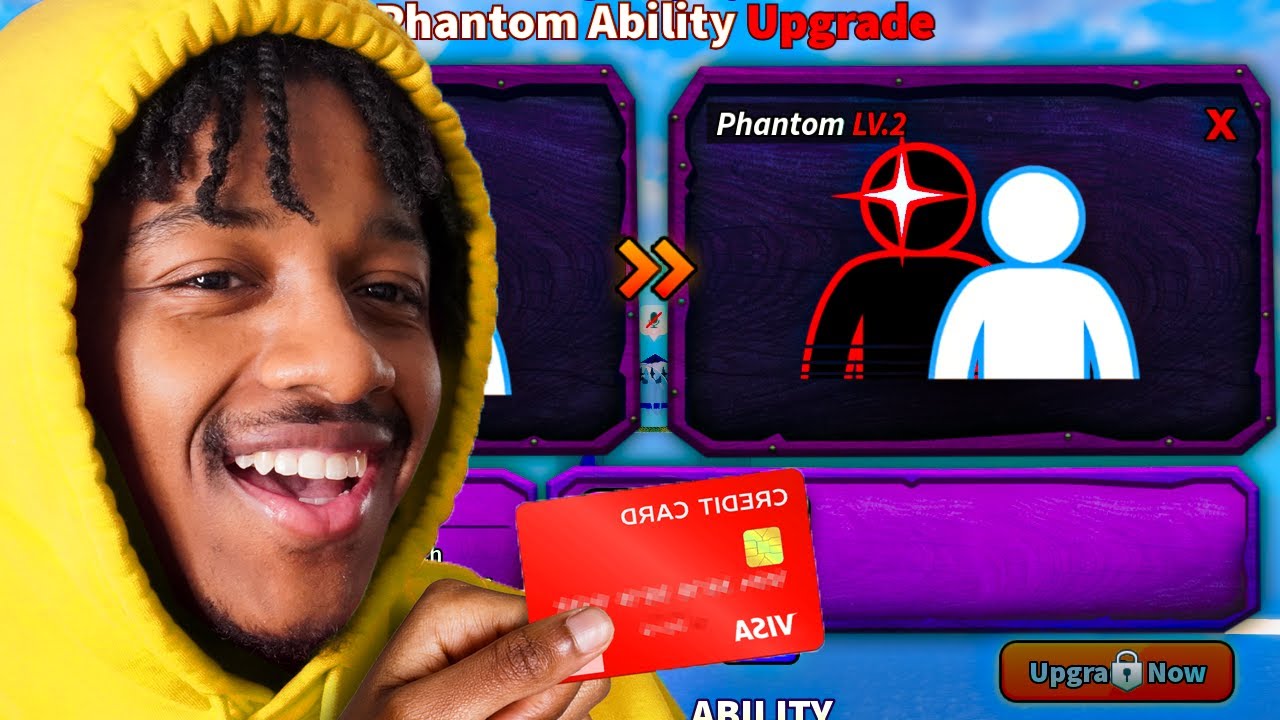I Spent ALL My Robux To Get LEVEL 2 PHANTOM ABILITY in Roblox Blade Ball