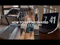 HOW TO GET MOTIVATED: Working Out Every Day & Staying Consistent | Full Week of Workouts