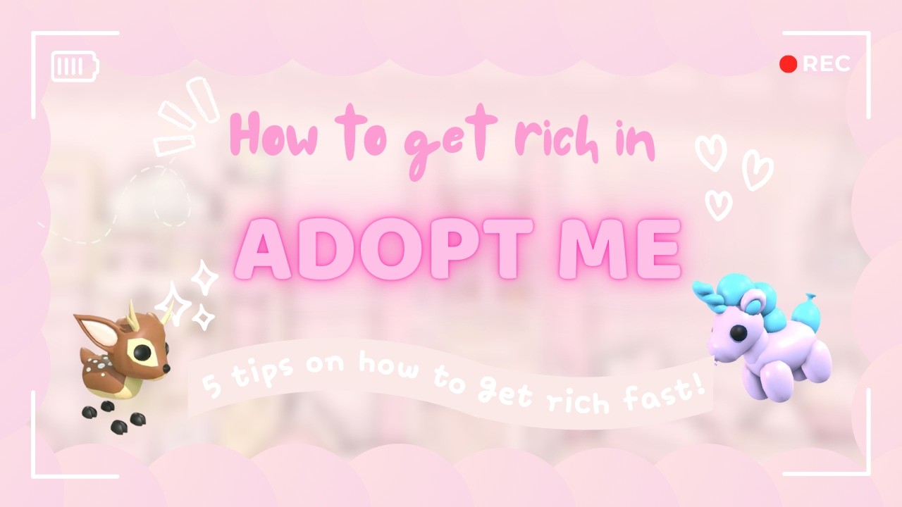Adopt me 5 tips and tricks! 🍥🍰🎀 + Giveaway! - YouTube