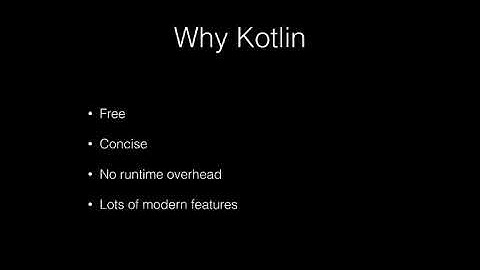 #1 What is Kotlin