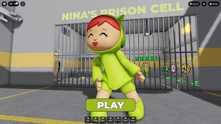 ESCAPE FROM NINA PRISON RUN OBBY ROBLOX – Epic Fails & Wins 😂🔥