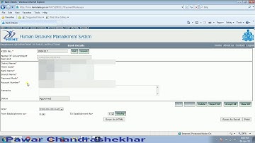 How to add Bank Details? in HRMS by Pawar