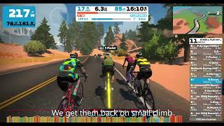 Zwift Race Cat D 1.0  2.5wkg